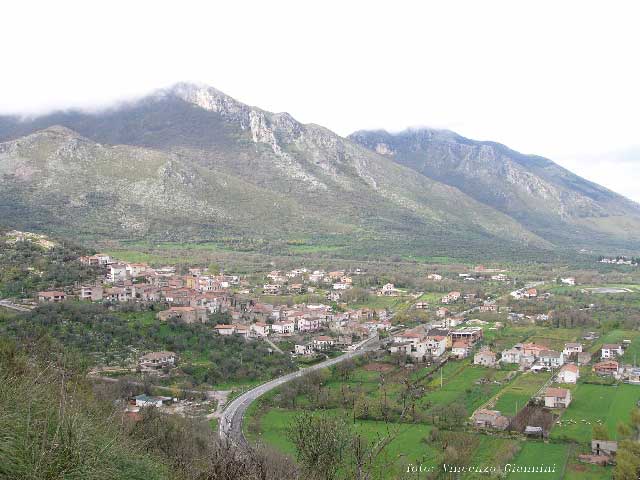 Panorama di Ceppagna ( Frazione di Venafro - IS )