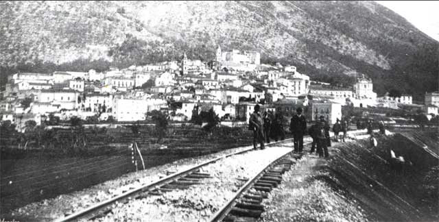 Antico panorama dalla ferrovia